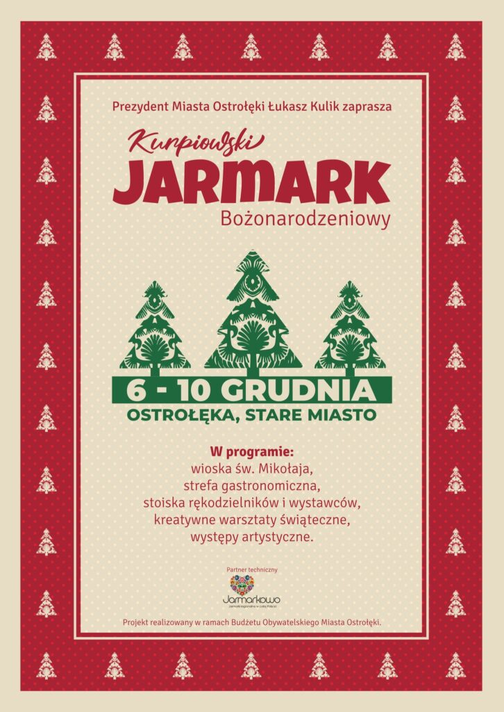 Kurpiowski Jarmark Bożonarodzeniowy w Ostrołęce